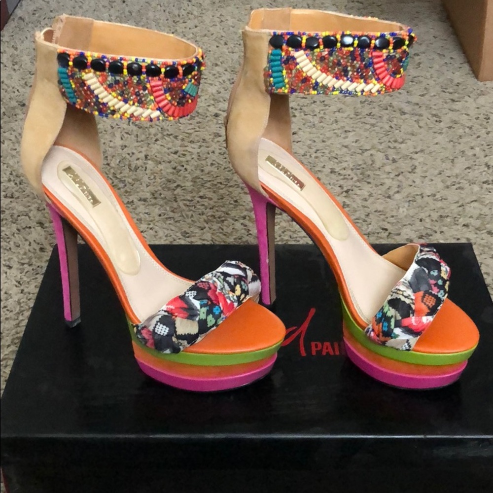 Wild Pair Adriana Heels🧡